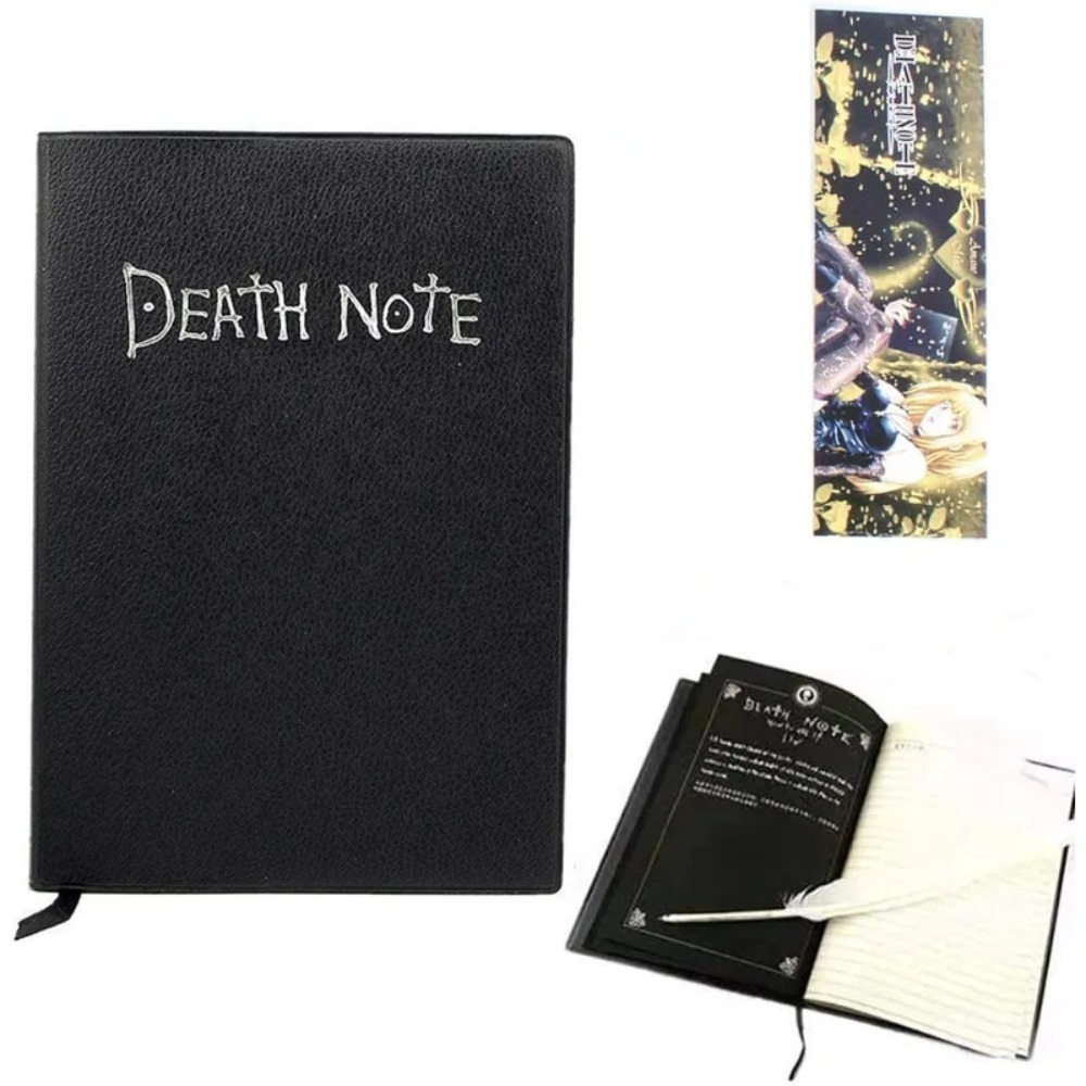 Death Note Replica - Cuaderno de Cosplay y Pluma de