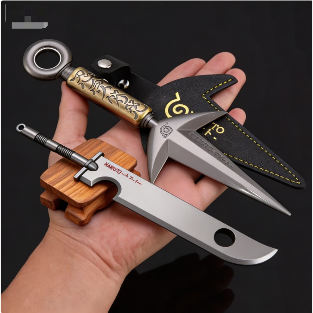 Naruto Headband Metal - Naruto Namikaze - Modelo de Metal