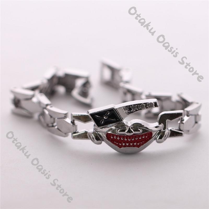 Tokyo Ghoul Mask - Pulseras con forma de máscara de