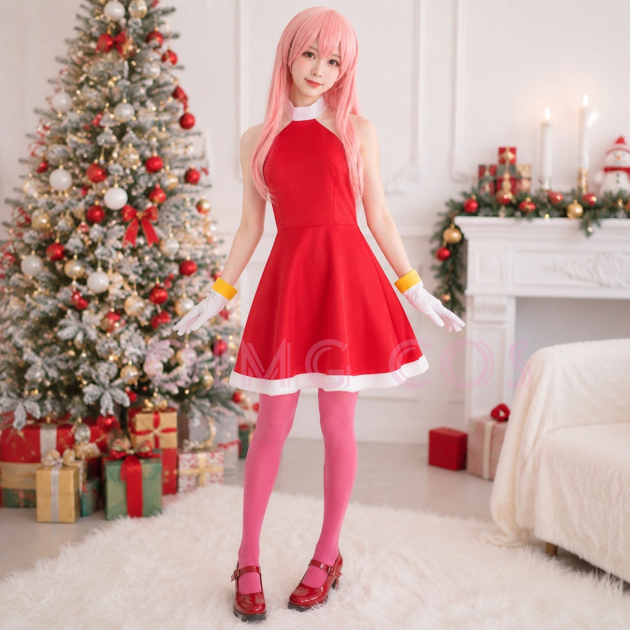 Anime Cosplay Girl Costume - Disfraz de Cosplay de Amy Rose
