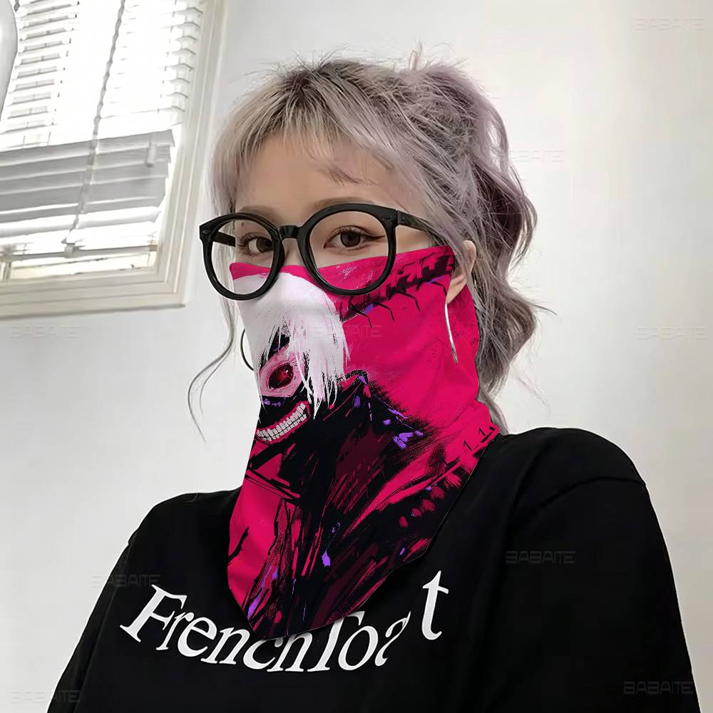 Tokyo Ghoul Mask - Bufanda de Anime Japonés T-Tokyo G-ghoul,