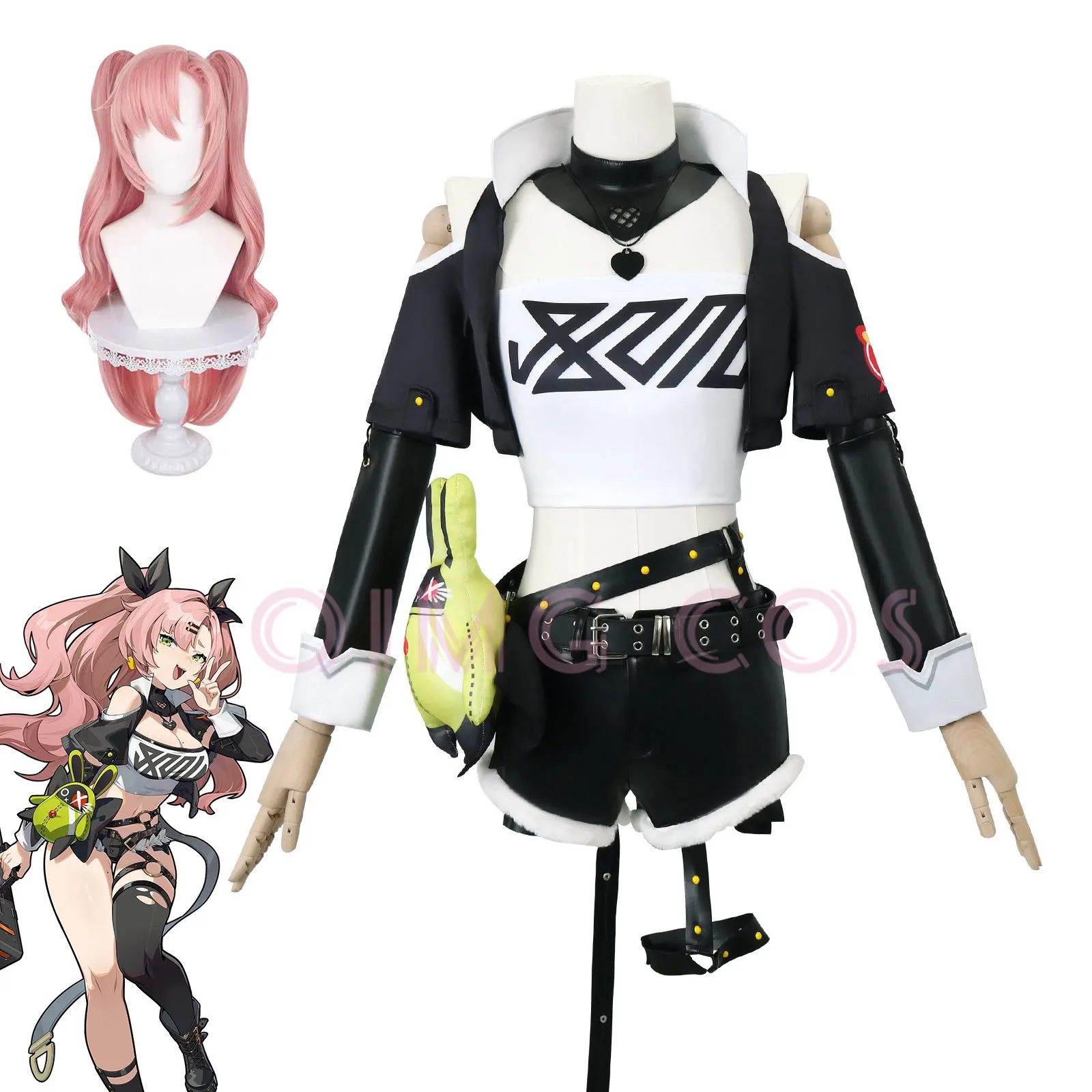 Anime Cosplay Girl Costume - Disfraz de Cosplay de Nicole Demara
