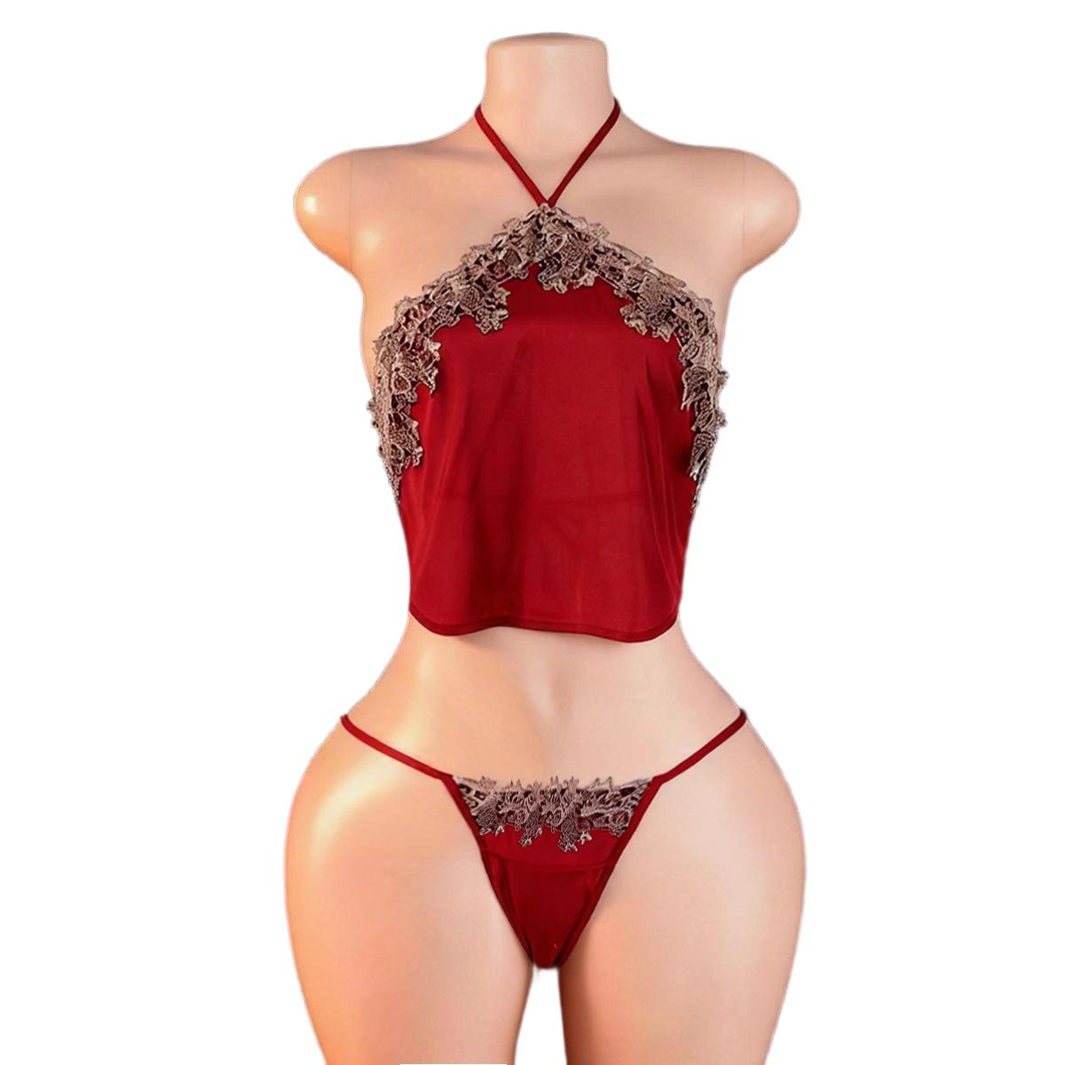 Anime & Cosplay Expo Acx 2025 - Conjunto de lencería sexy con top
