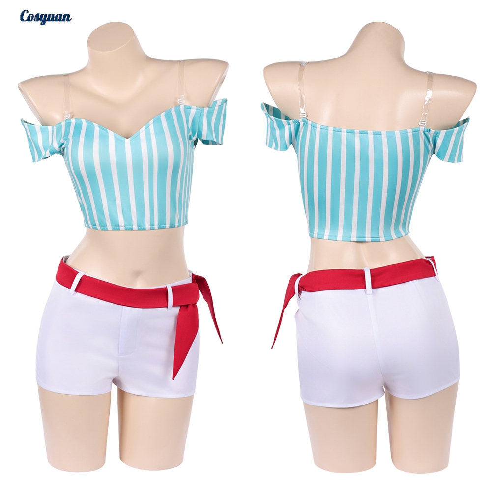 Anime Cosplay Outfits Female - Disfraz de Anime Pirata Nami, Top