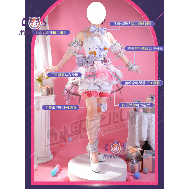 Akiyama Mizuki Amia mzk Anime  - Anime Cosplay Girl Costume reseña y precio