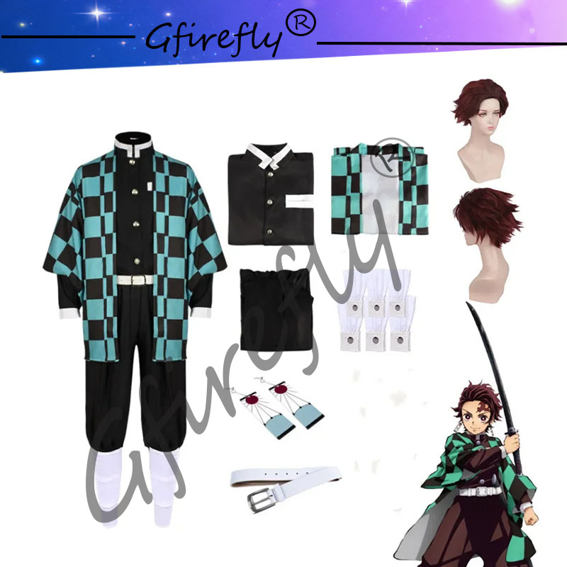 Disfraz de Cosplay de Tanjirou - Anime Cosplay Sword reseña y precio