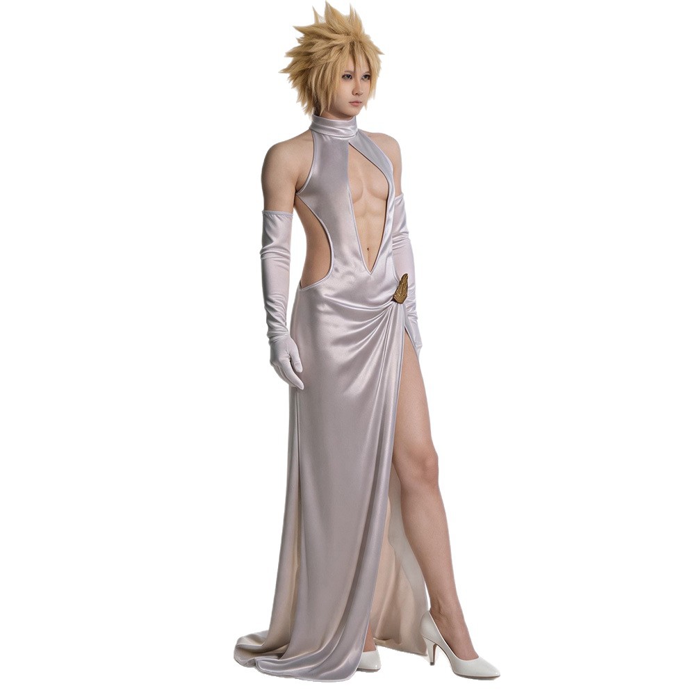 Disfraz de Cloud Strife de FF7 - Anime Cosplay Outfits Female reseña y precio