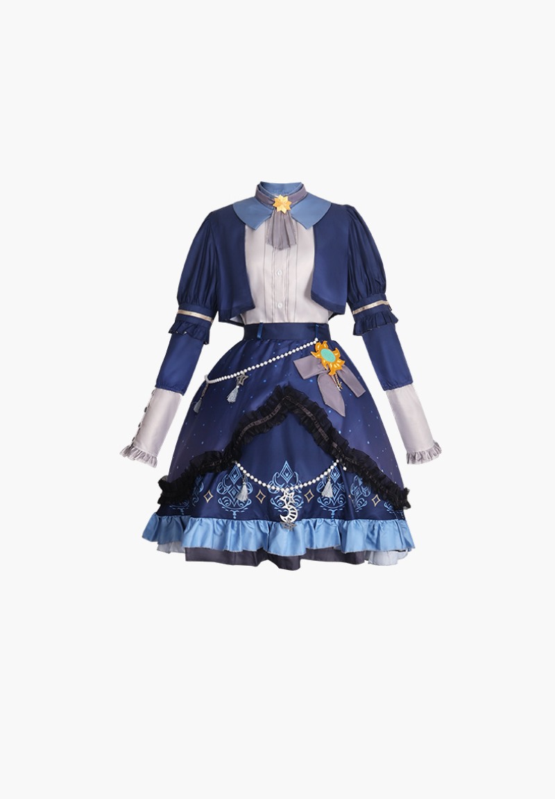 2025 PJSK vestido colorido de  - Anime Cosplay Girl Costume reseña y precio