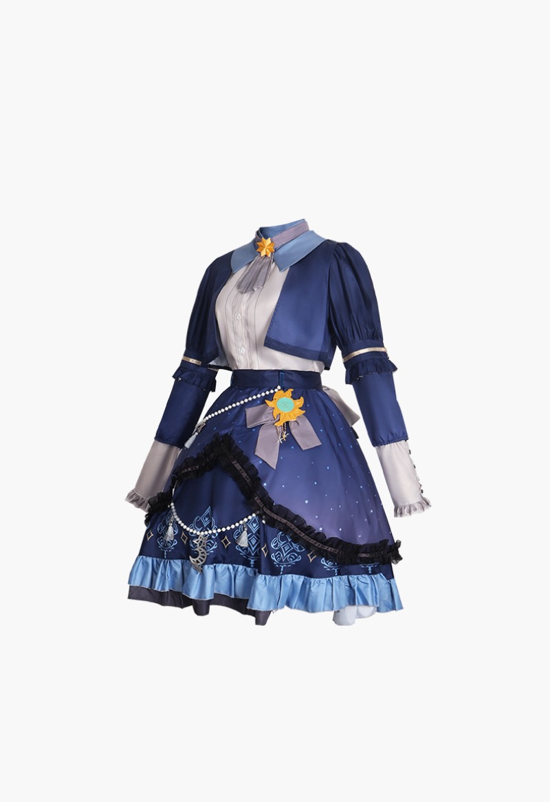 2025 PJSK vestido colorido de  - Anime Cosplay Girl Costume reseña y precio