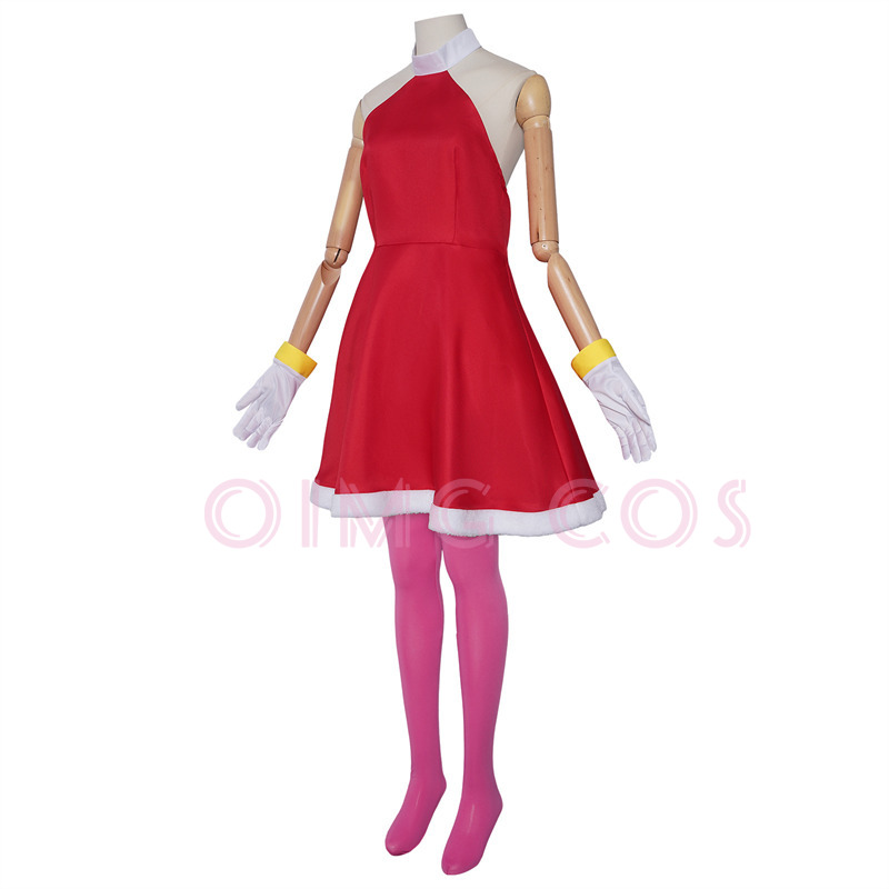 Disfraz de Cosplay de Amy Rose - Anime Cosplay Girl Costume reseña y precio