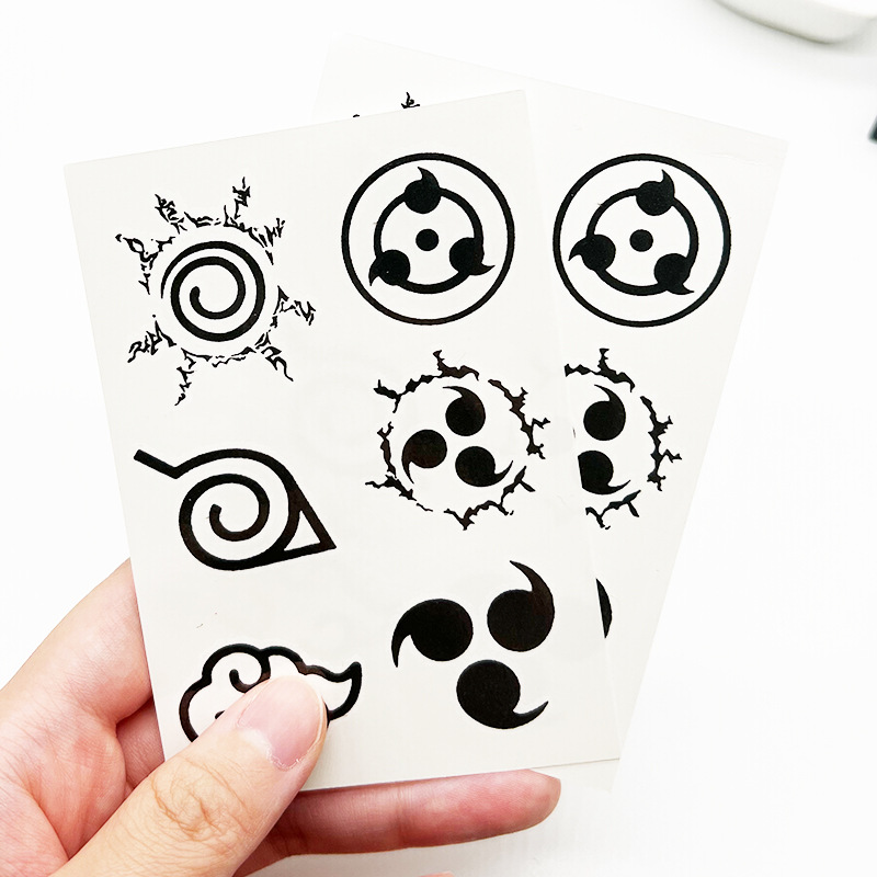 Anime Naruto tatuaje pegatinas - Naruto Headband Metal reseña y precio