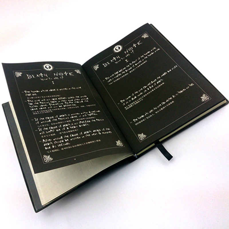 Conjunto de cuaderno de la mue - Death Note Replica reseña y precio
