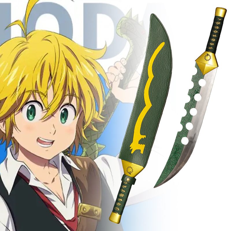Los Siete Pecados Capitales, E - Anime Cosplay Sword reseña y precio