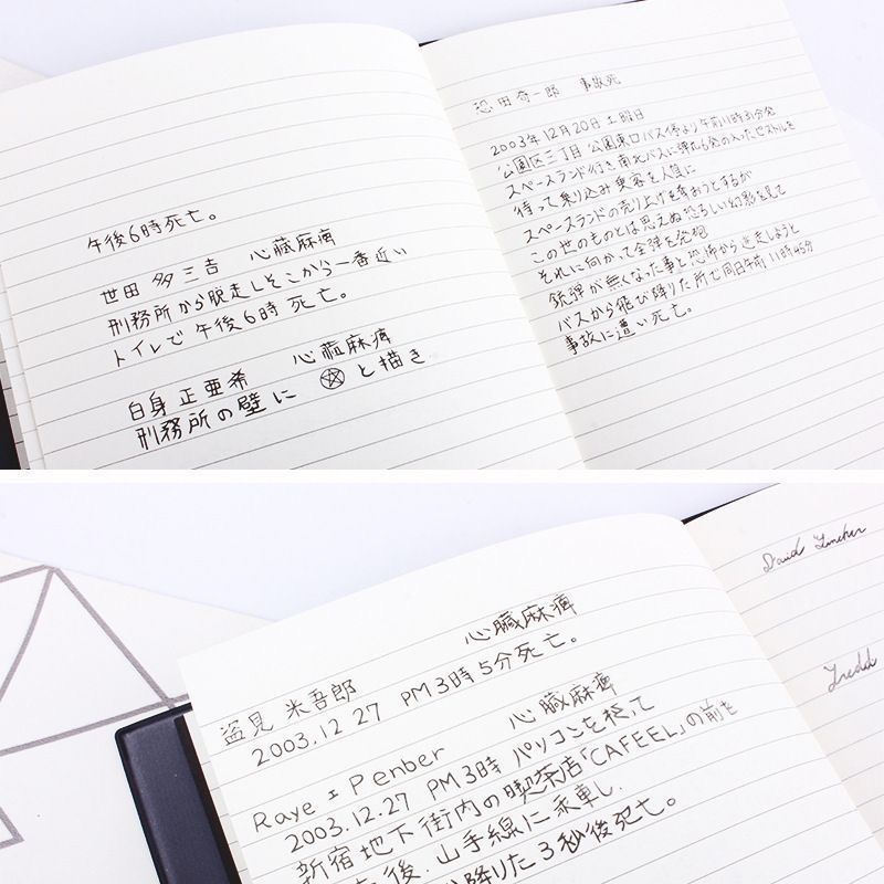 Cuaderno de Cosplay de Death N - Death Note Replica reseña y precio
