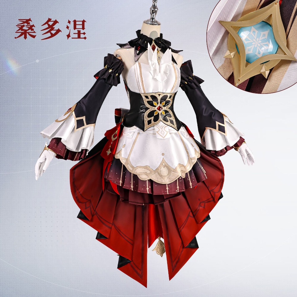 Disfraz de Cosplay de Sandrone - Anime Cosplay Girl Costume reseña y precio
