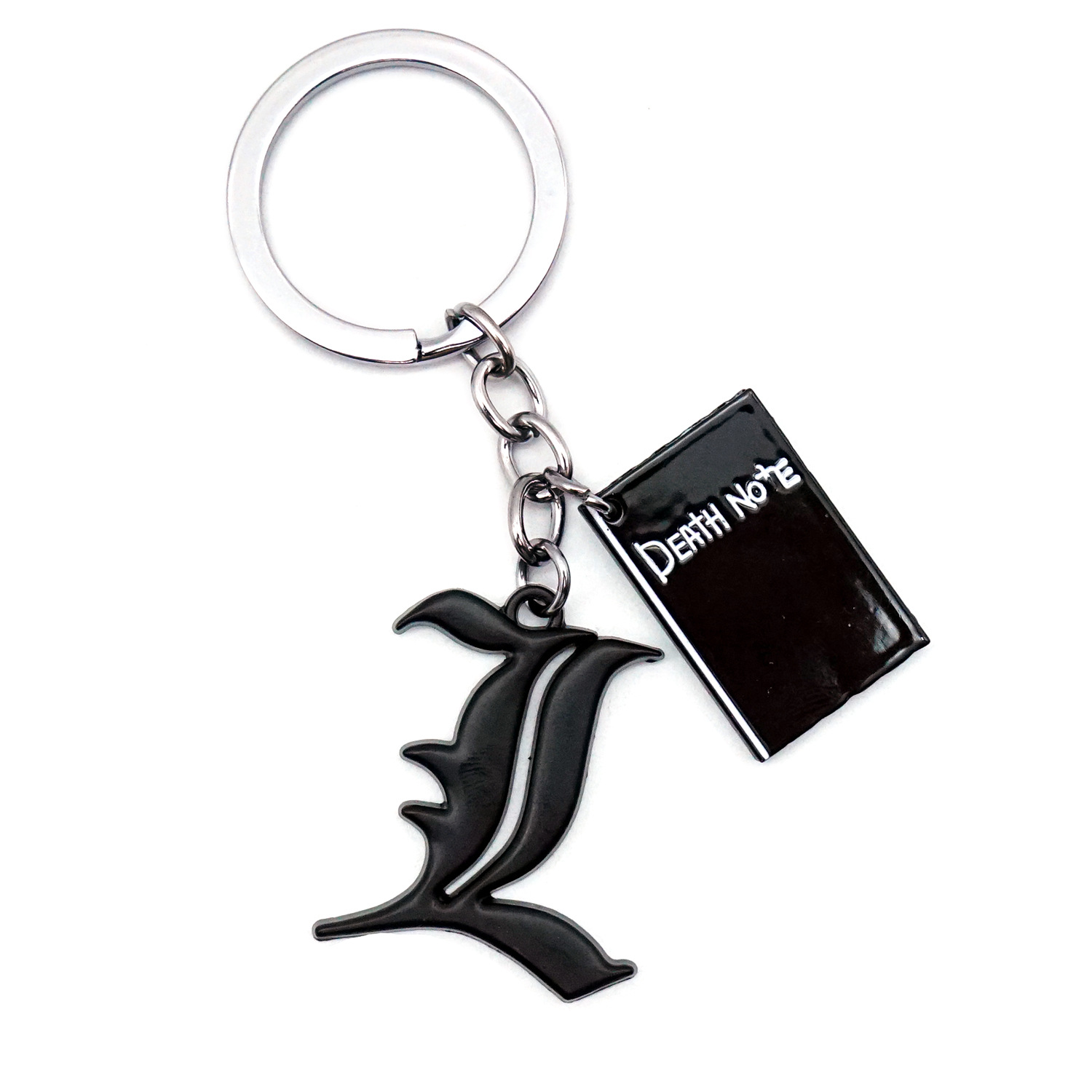 LLavero de libro de notas de m - Death Note Replica reseña y precio