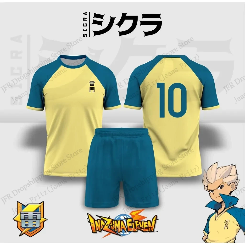Conjunto de Jersey Inazuma Ele - Anime & Cosplay Expo Acx 2025 reseña y precio