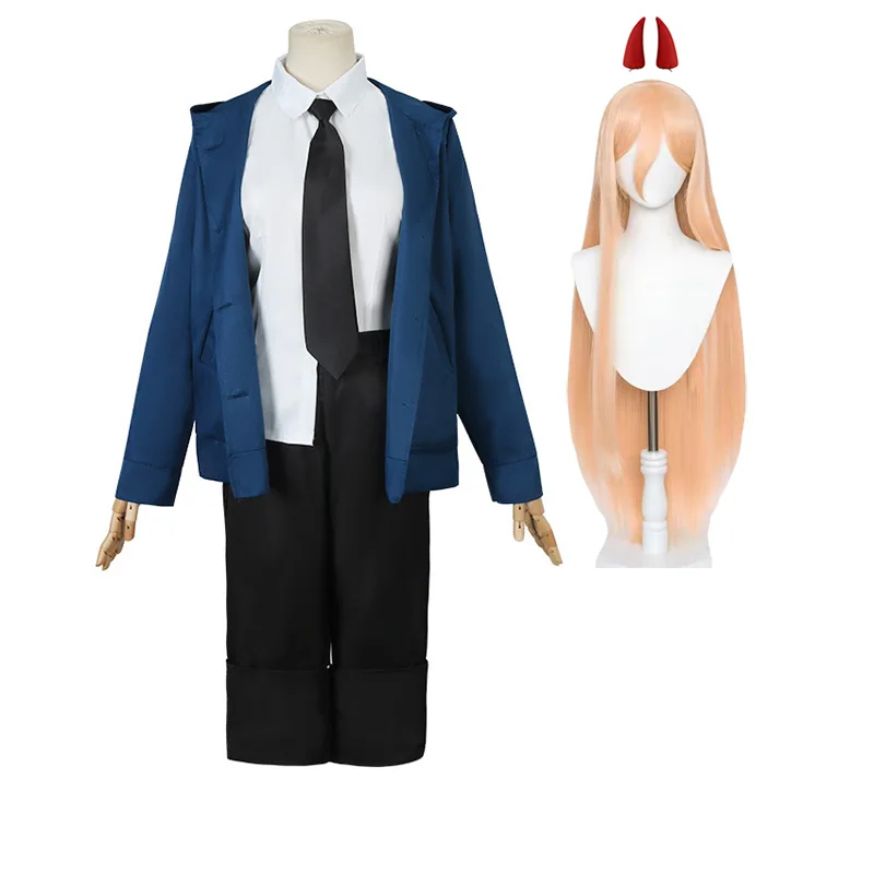 Disfraz de Chainsaw Man para C - Anime Cosplay Chainsaw Man reseña y precio