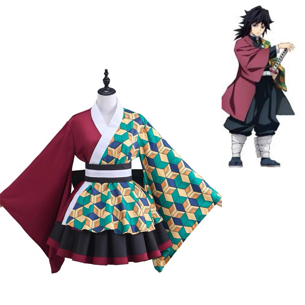 Disfraz de Anime Tomioka Giyuu - Anime Cosplay Outfits Female reseña y precio